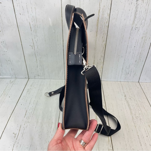 Vacavaliente Robb Vices Singapur U Exclusive Leather Briefcase - Picture 15 of 16